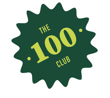 The 100 Club badge